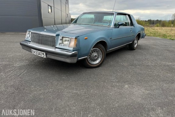 1978 Buick Regal Limited Coupe 5.0 145hk automat eu ok 05.2028 185000km