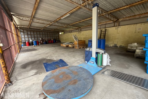 Cyklop pallevikler / strekkfilmmaskin - 400 V - 1,3 kW - 2 ramper - CE