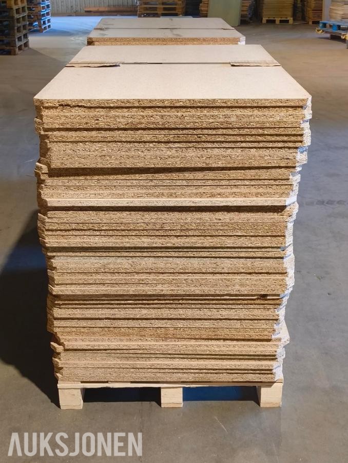 100 stk. sponplater 120x80 cm – 20 mm – 2 paller