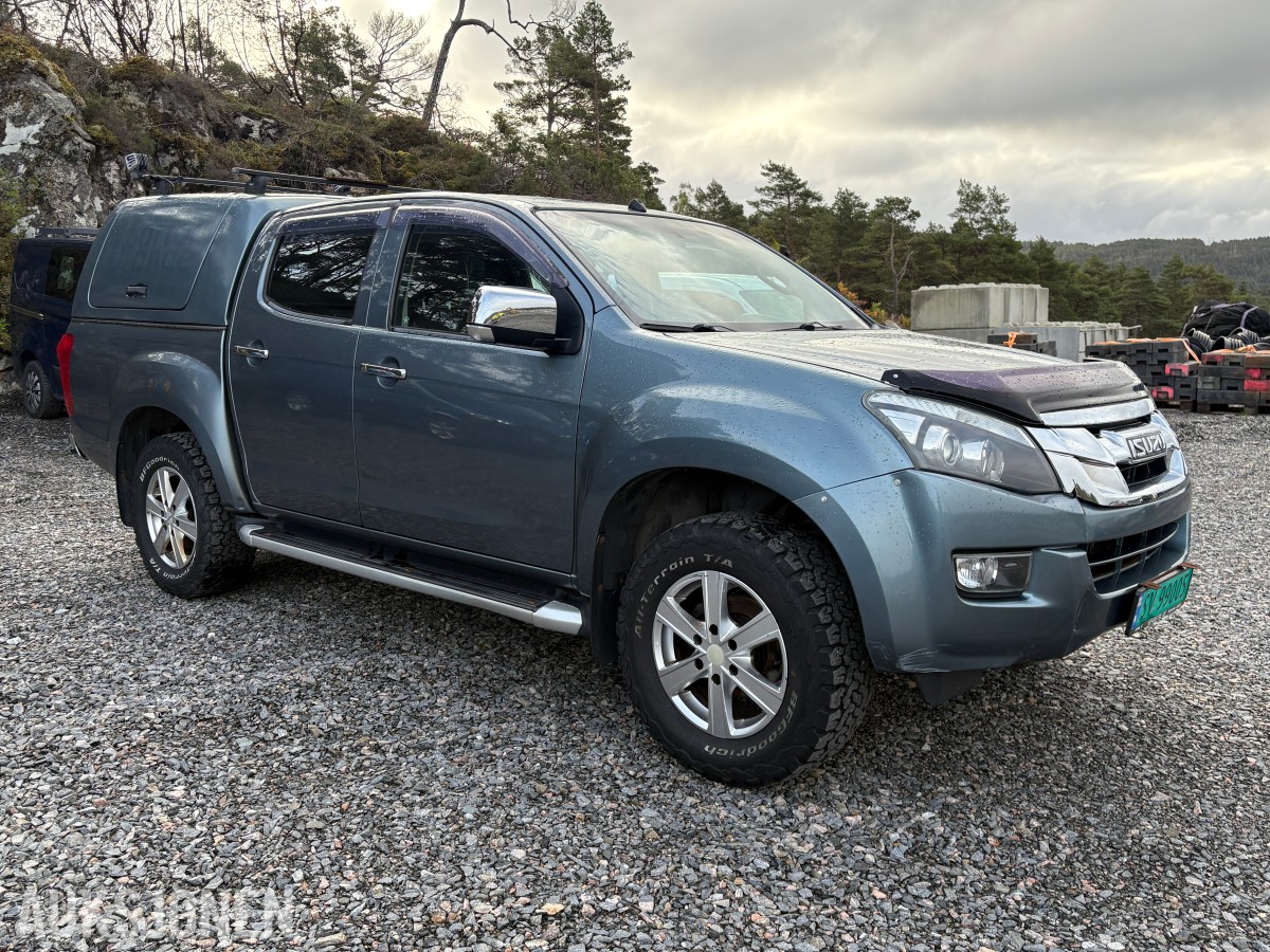 2012 Isuzu D-MAX 2.5-163 D 4WD - EU godkjent til 27.05.2028