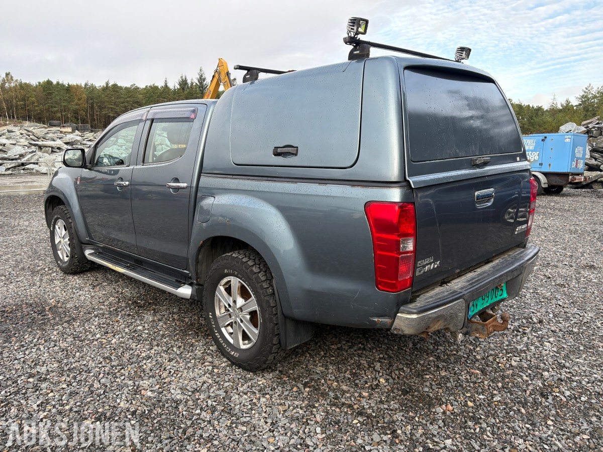 2012 Isuzu D-MAX 2.5-163 D 4WD - EU godkjent til 27.05.2028