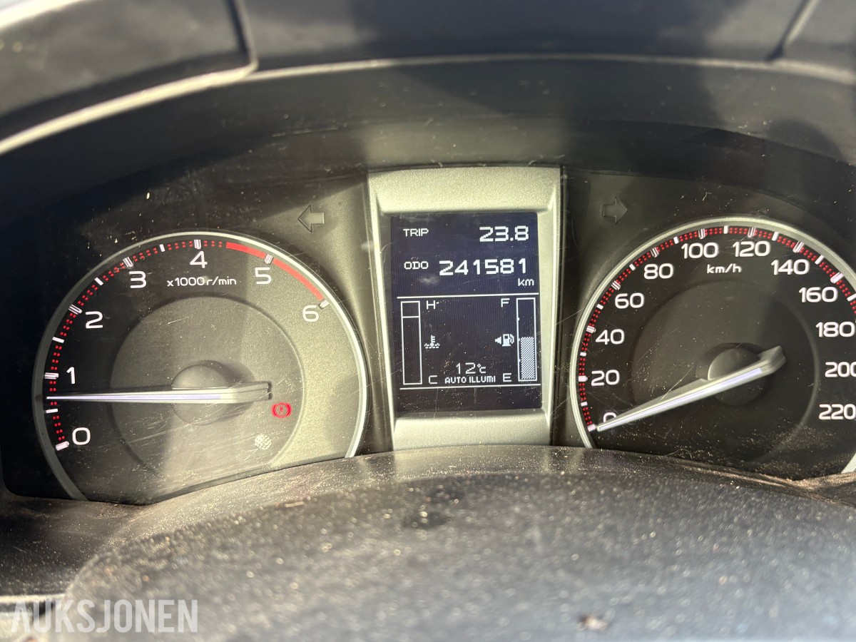 2012 Isuzu D-MAX 2.5-163 D 4WD - EU godkjent til 27.05.2028