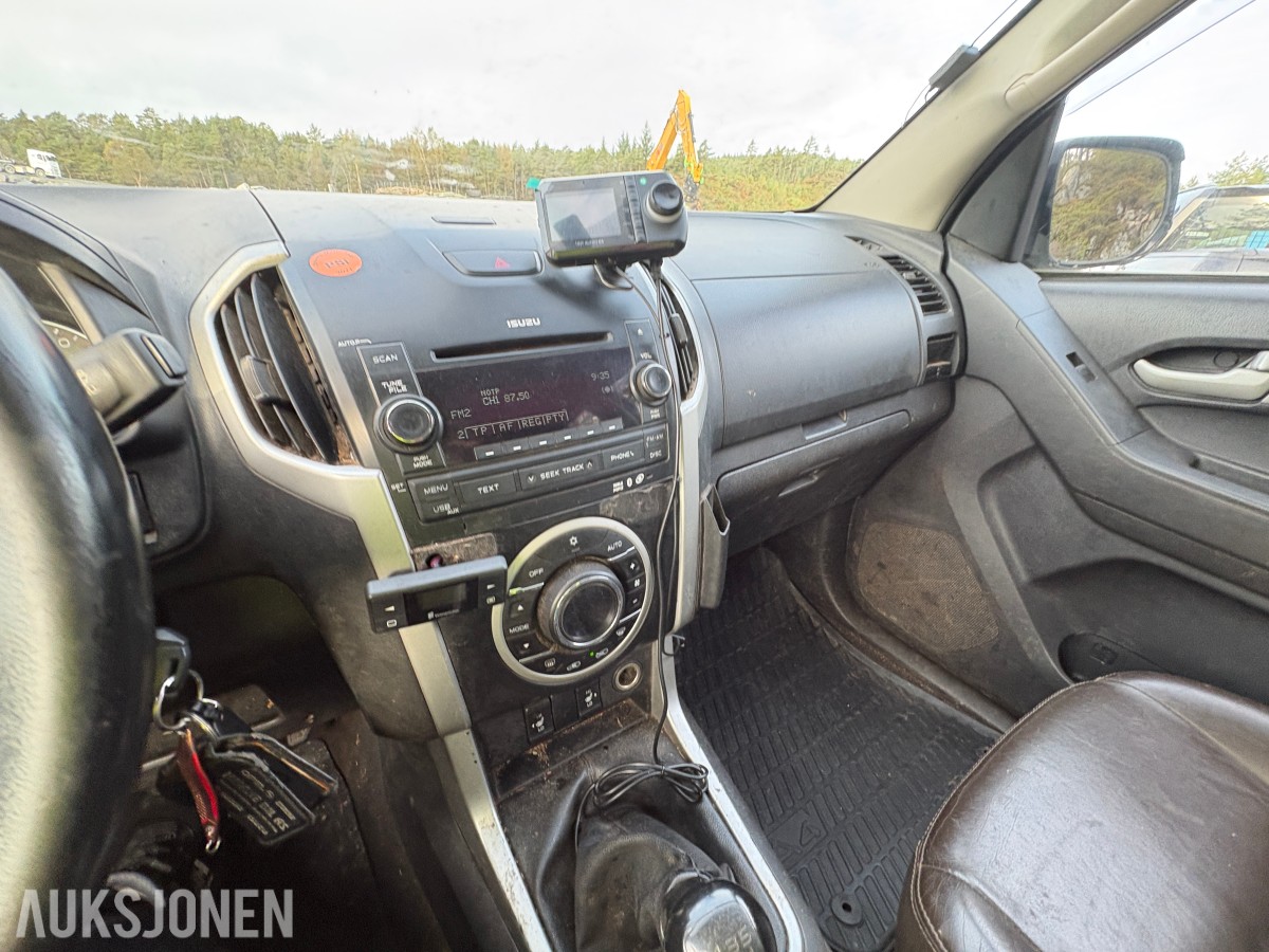 2012 Isuzu D-MAX 2.5-163 D 4WD - EU godkjent til 27.05.2028
