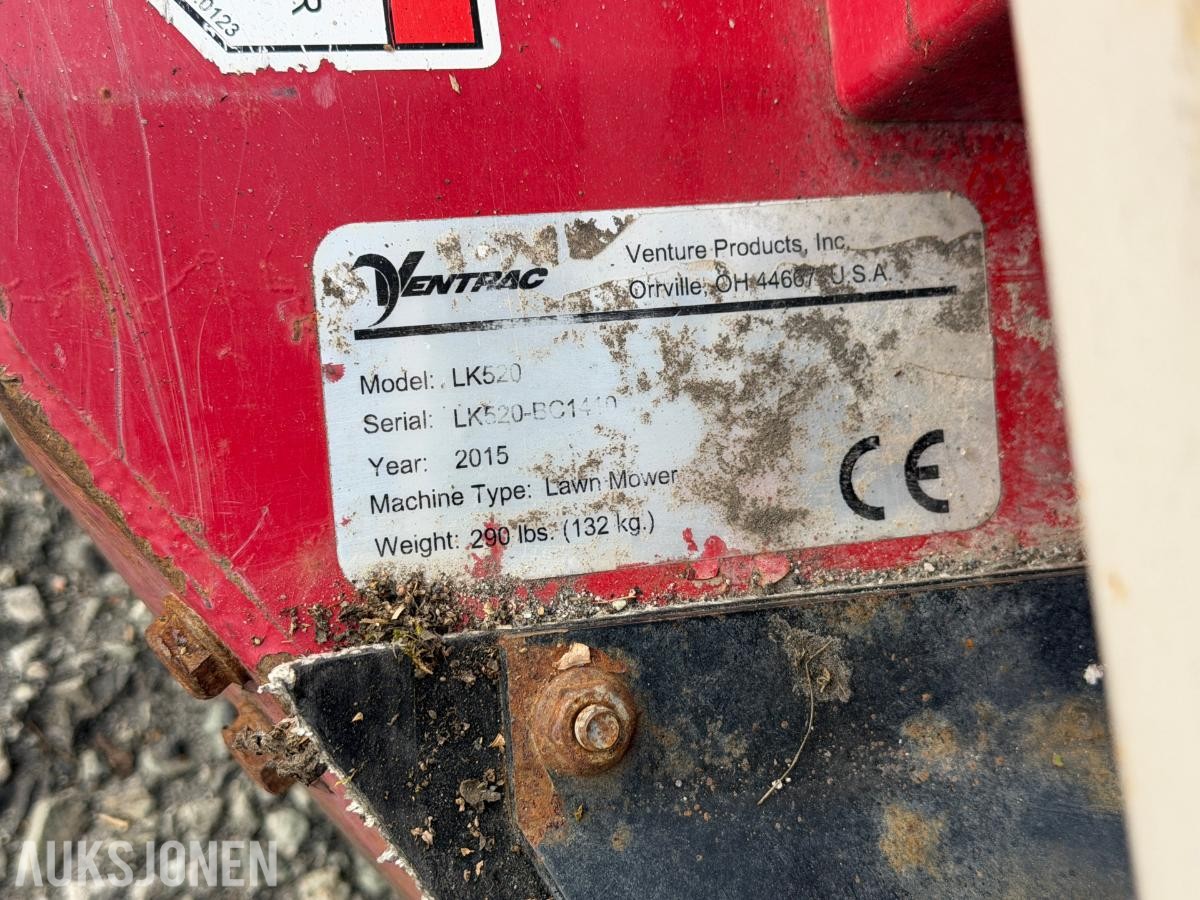 2008 Ventrac 3200 redskapsbærer med snøfreser og klippepanne