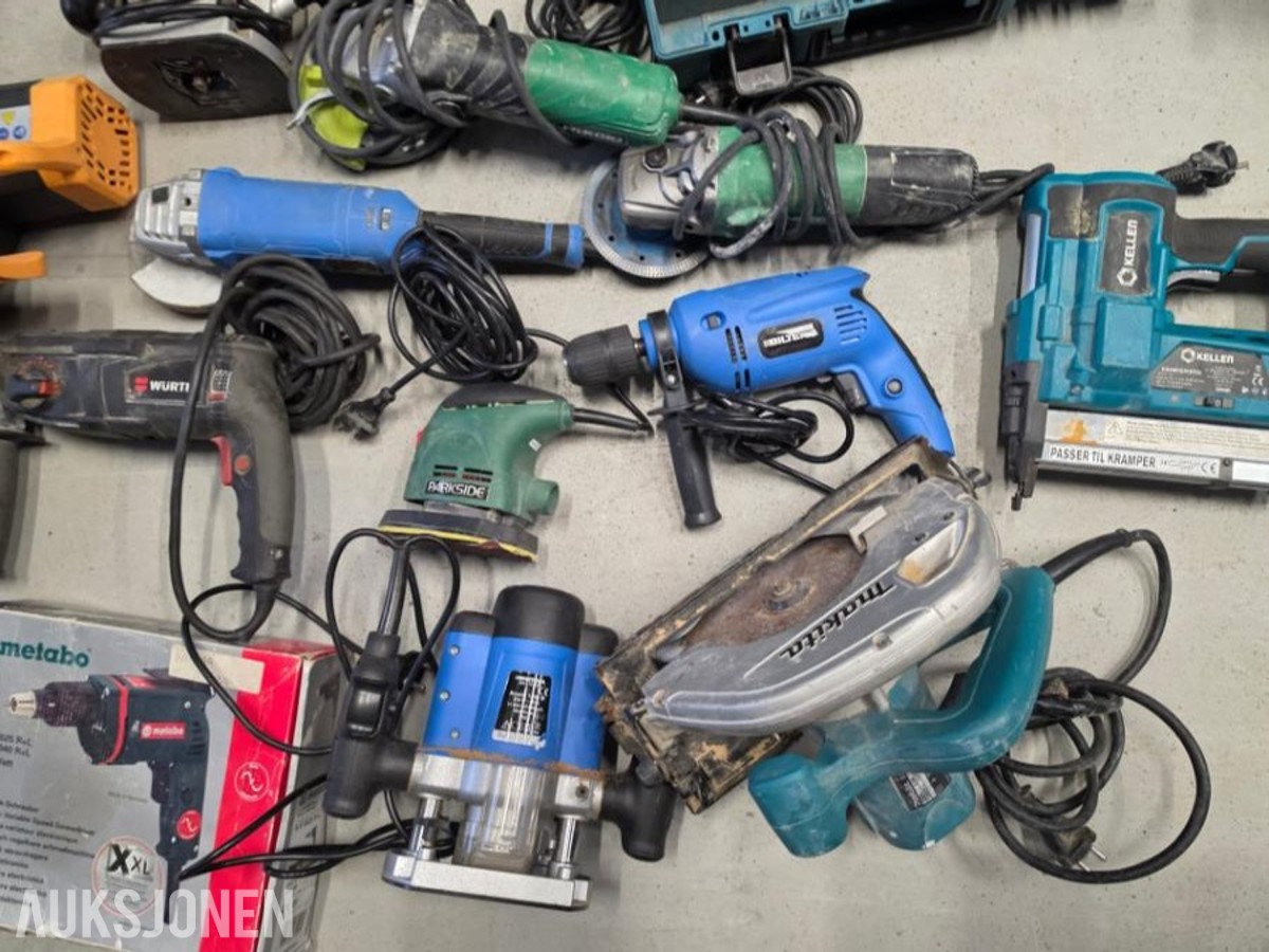 2018 Div elektrisk verktøy 