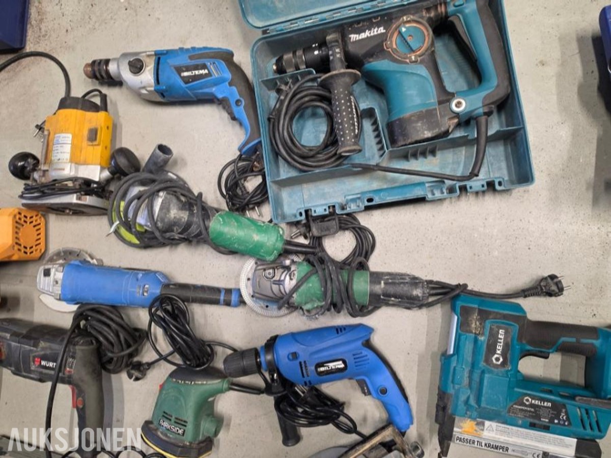 2018 Div elektrisk verktøy 