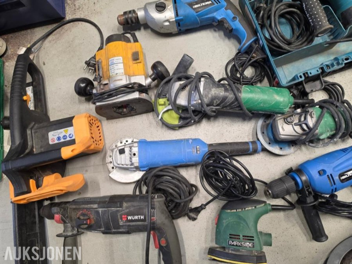 2018 Div elektrisk verktøy 
