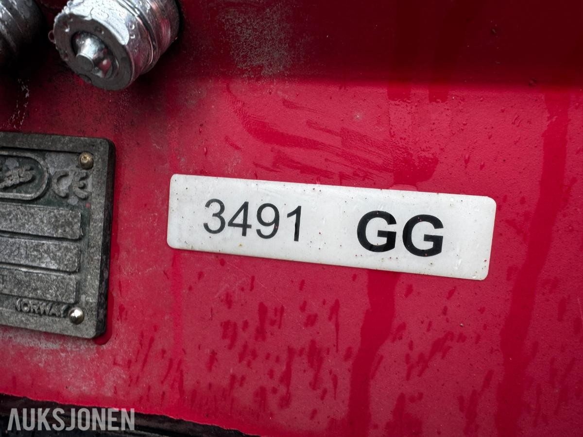 2015 Globus 245 snøfreser med hydraulisk tut og sving