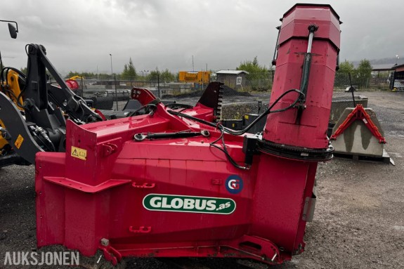 2015 Globus 245 snøfreser med hydraulisk tut og sving