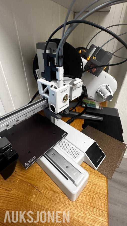 Komplett skilt- og 3D-verksted! Roland CAMM-1 PRO + Bambu Lab A1 mini + AMS
