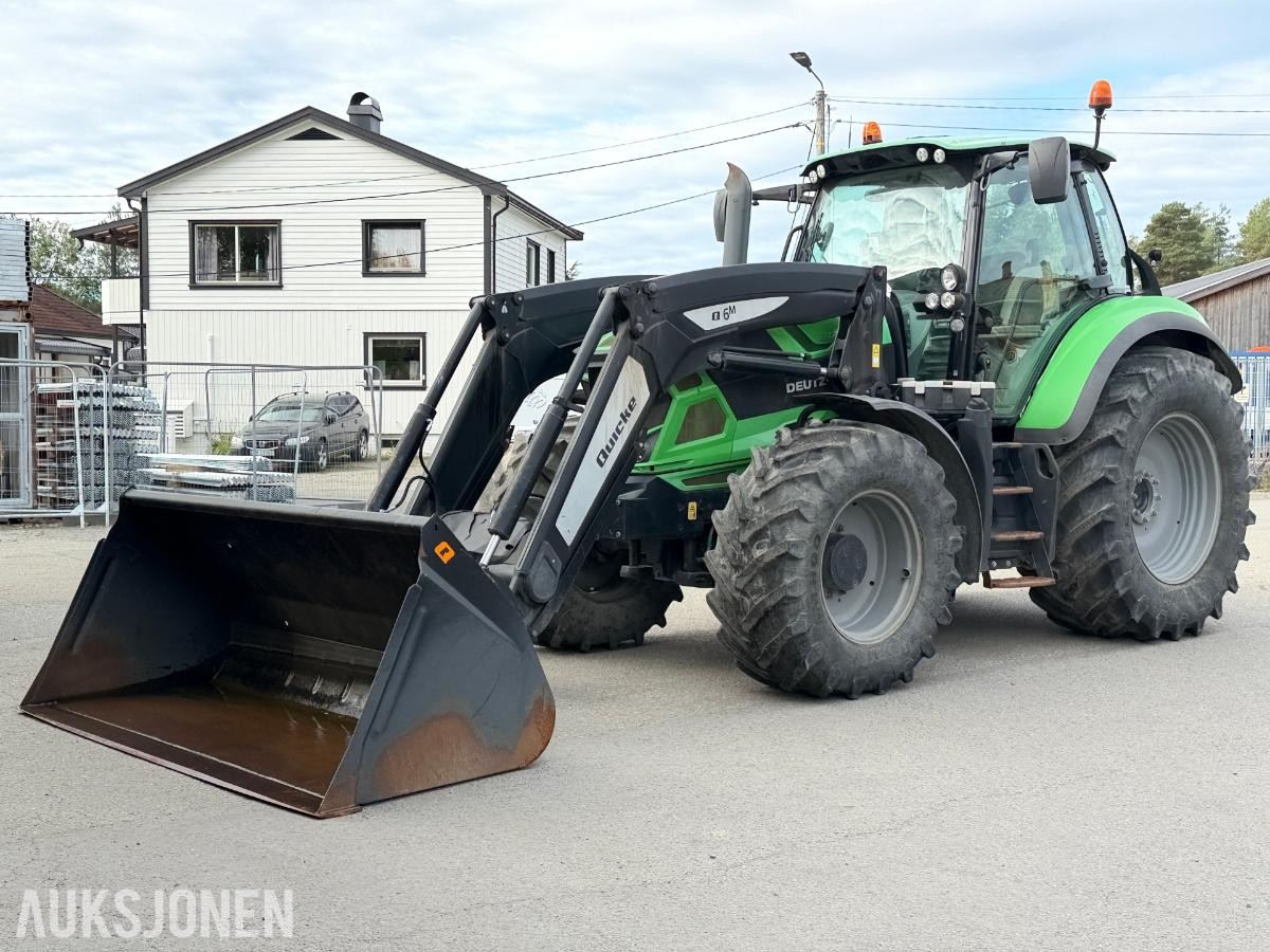 2017 Deutz Agrotron 6175 traktor med frontlaster - LS Hydraulikk ++