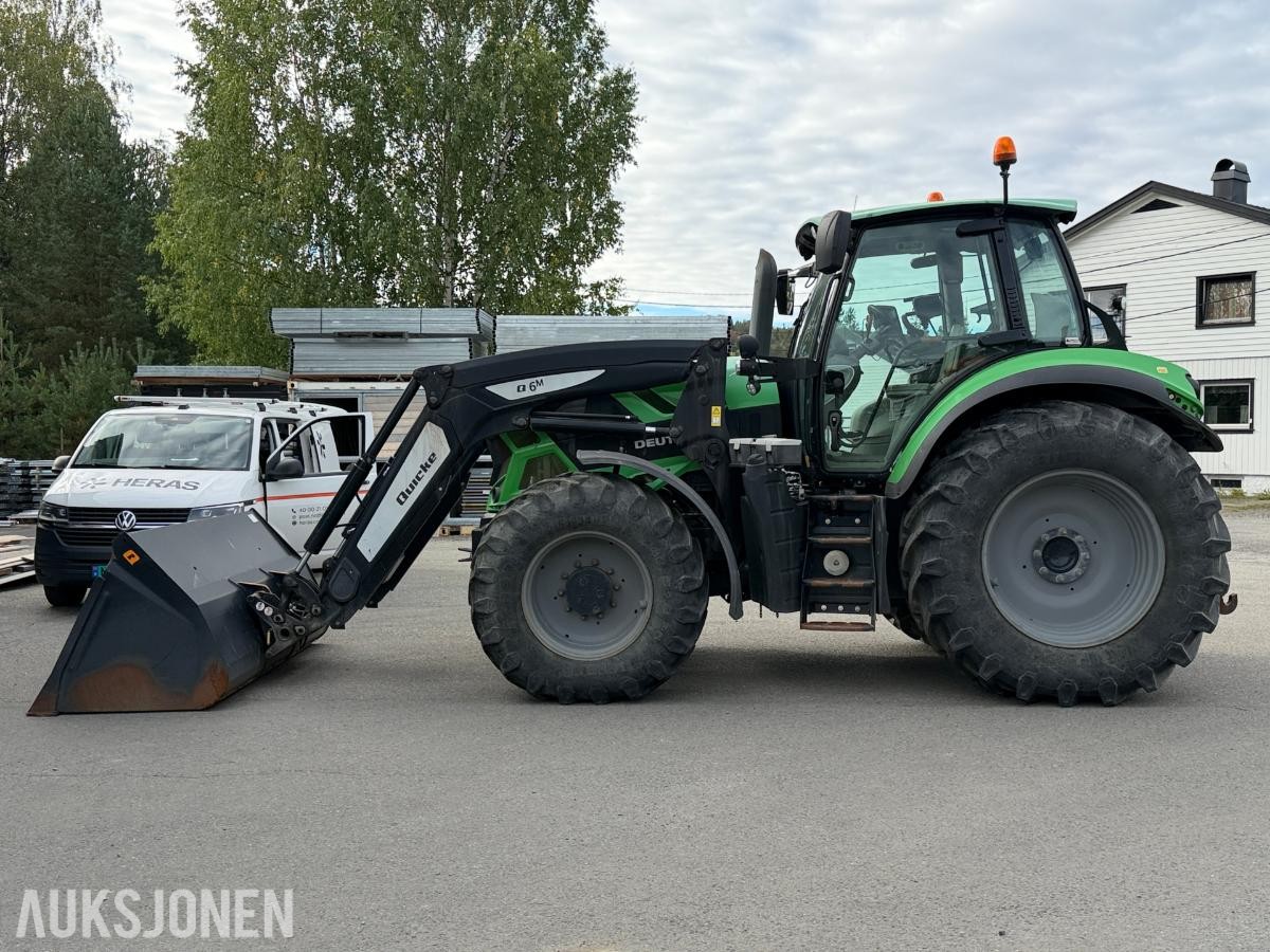 2017 Deutz Agrotron 6175 traktor med frontlaster - LS Hydraulikk ++