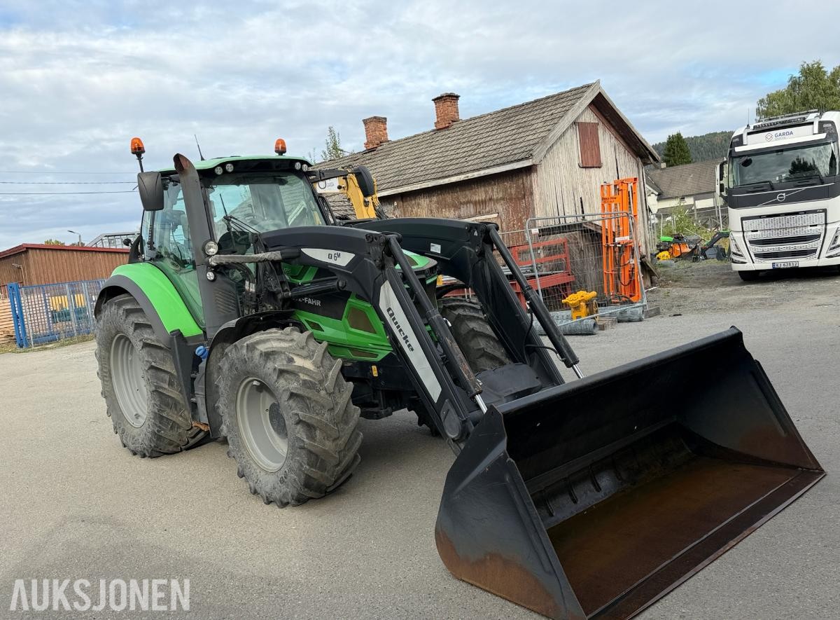 2017 Deutz Agrotron 6175 traktor med frontlaster - LS Hydraulikk ++