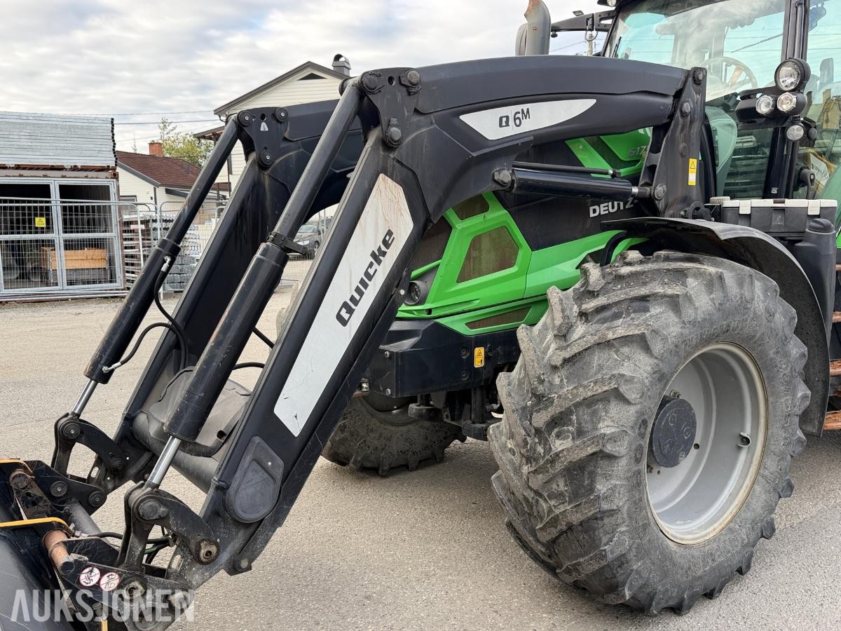 2017 Deutz Agrotron 6175 traktor med frontlaster - LS Hydraulikk ++