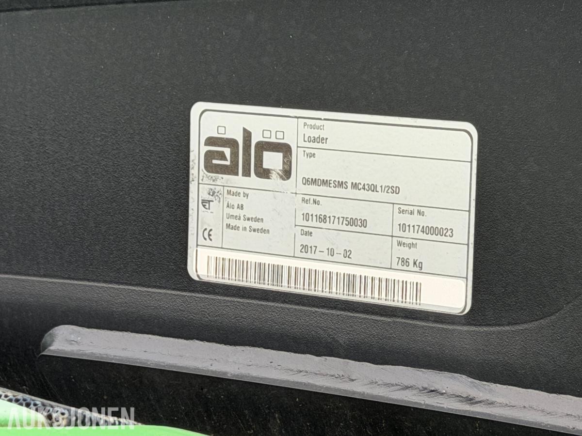 2017 Deutz Agrotron 6175 traktor med frontlaster - LS Hydraulikk ++