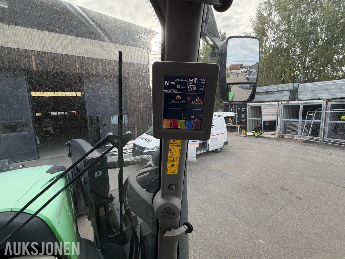 2017 Deutz Agrotron 6175 traktor med frontlaster - LS Hydraulikk ++
