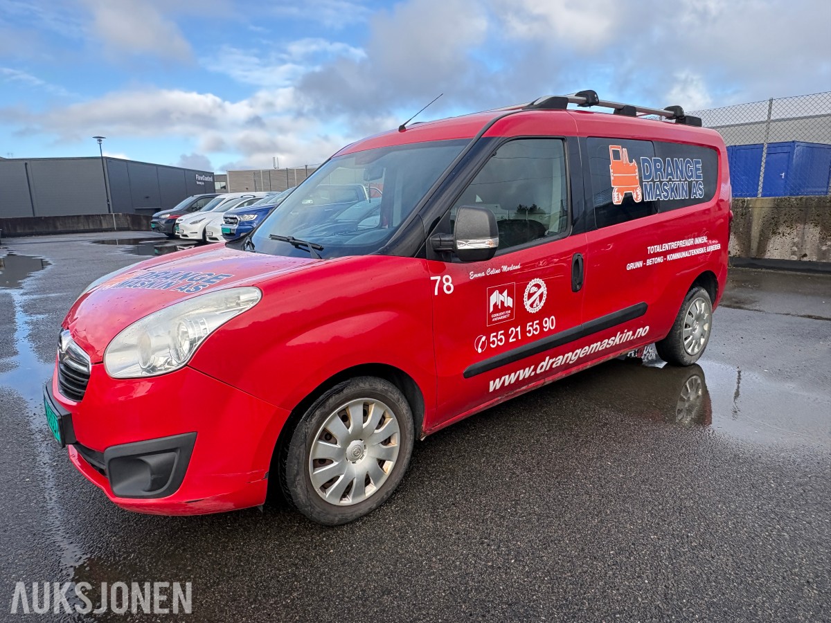 2016 Opel COMBO 1.6-105 D - EU godkjent til 22.09.2027