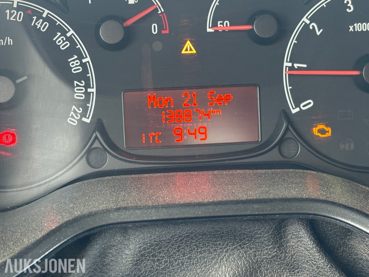 2016 Opel COMBO 1.6-105 D - EU godkjent til 22.09.2027