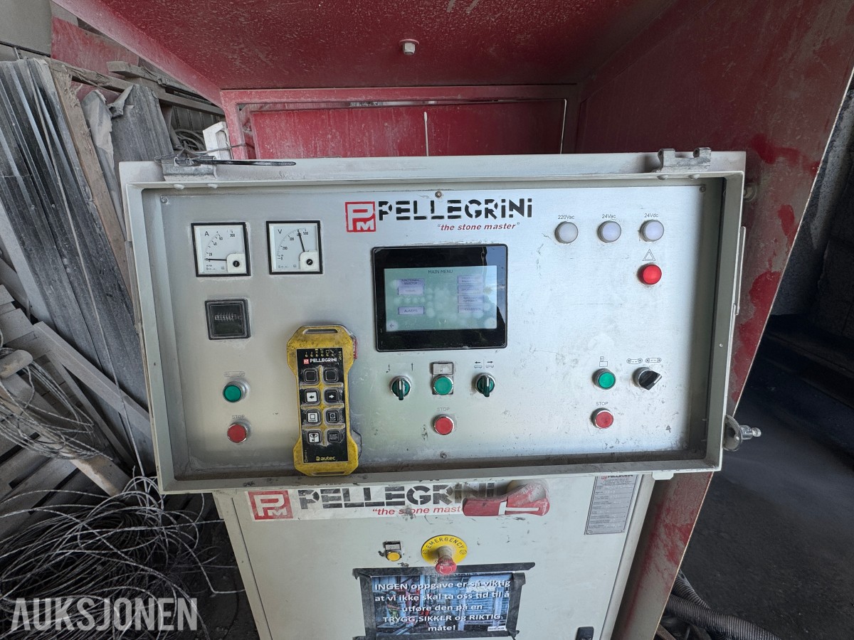 2021 Pellegrini DF2000 Top Rol diamantwiresag for steinblokker