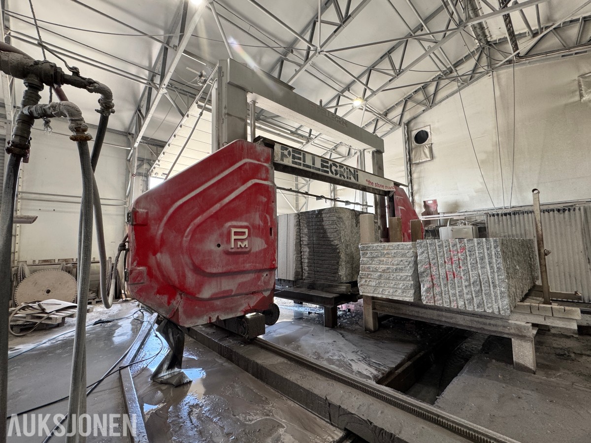 2021 Pellegrini DF2000 Top Rol diamantwiresag for steinblokker