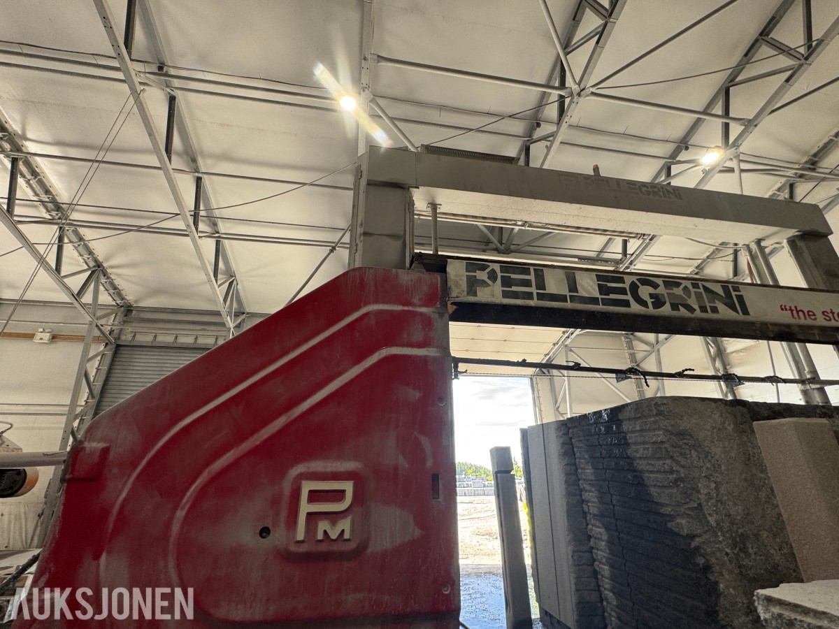 2021 Pellegrini DF2000 Top Rol diamantwiresag for steinblokker