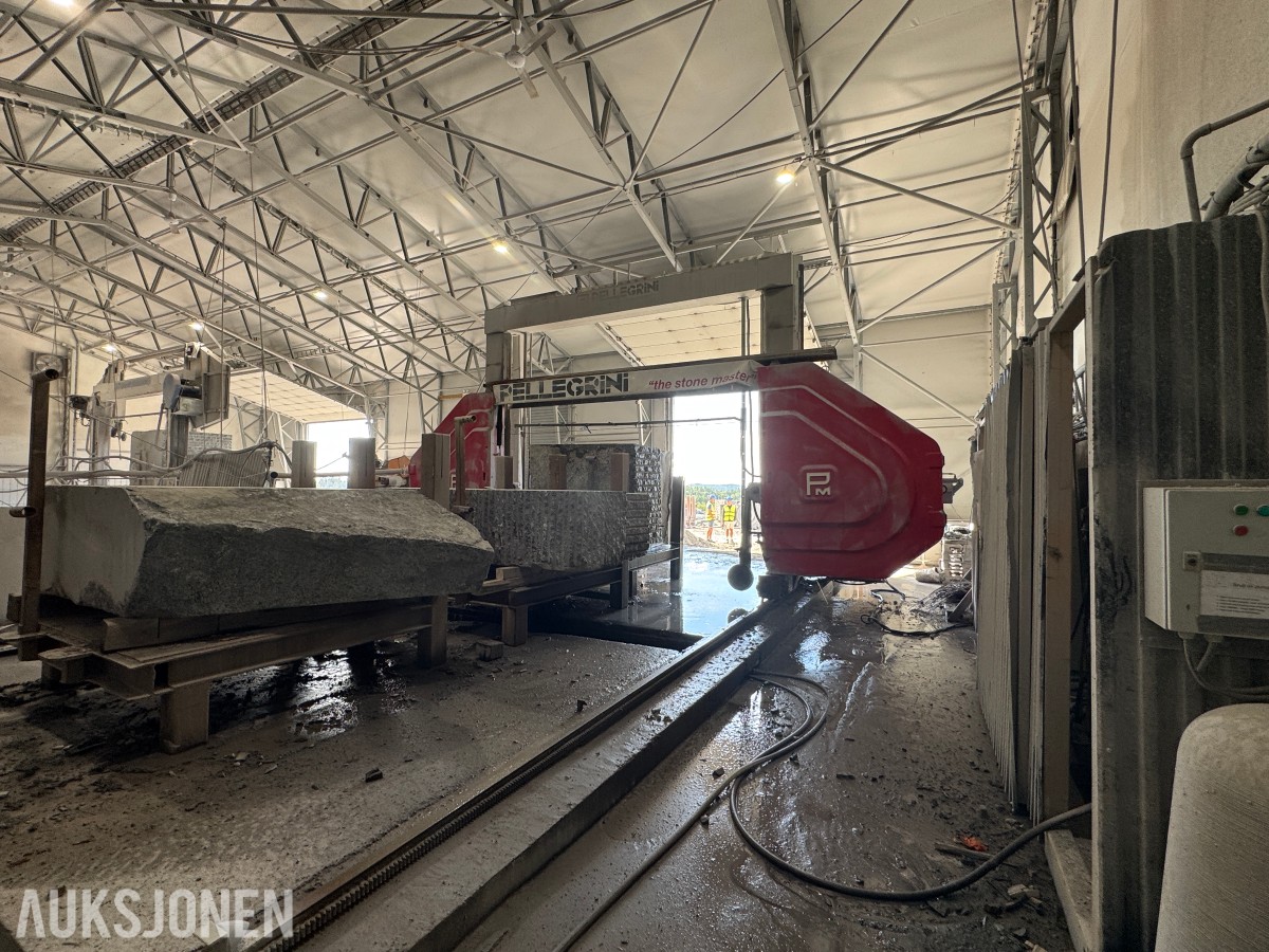 2021 Pellegrini DF2000 Top Rol diamantwiresag for steinblokker