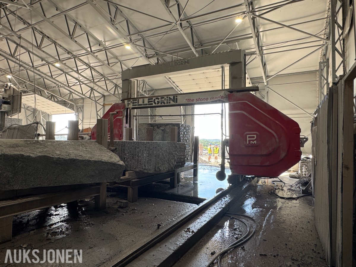 2021 Pellegrini DF2000 Top Rol diamantwiresag for steinblokker