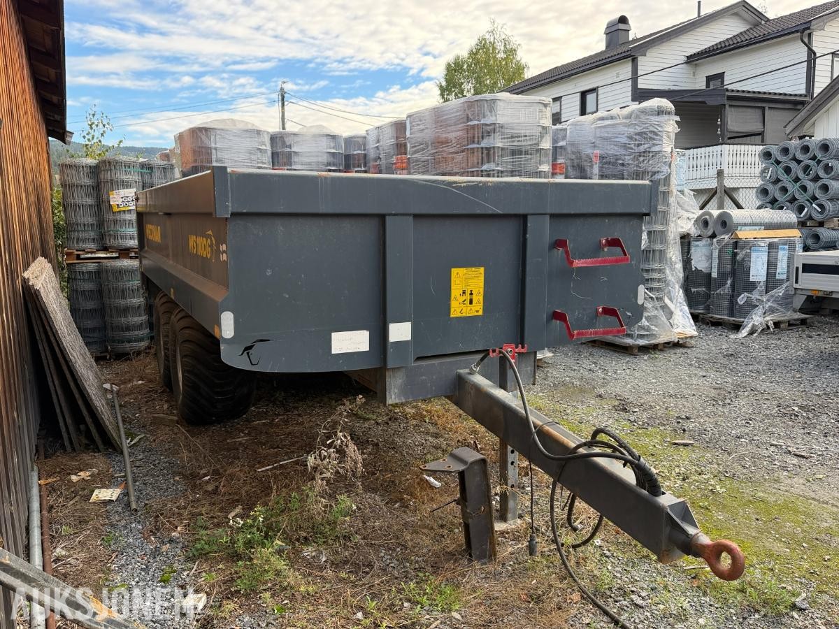 2022 Weckmann ND110 traktorhenger med 10800 kg nyttelast