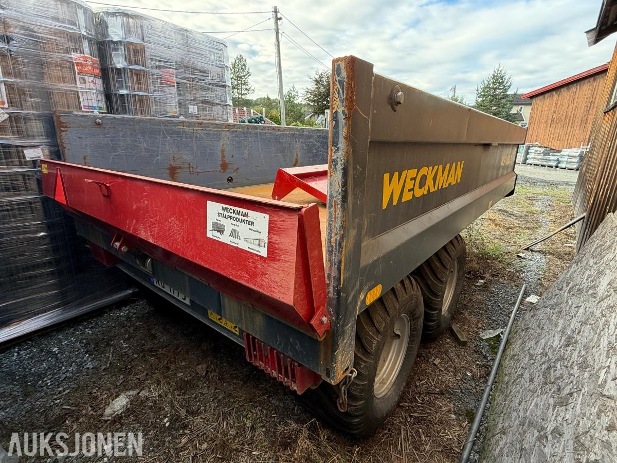 2022 Weckmann ND110 traktorhenger med 10800 kg nyttelast