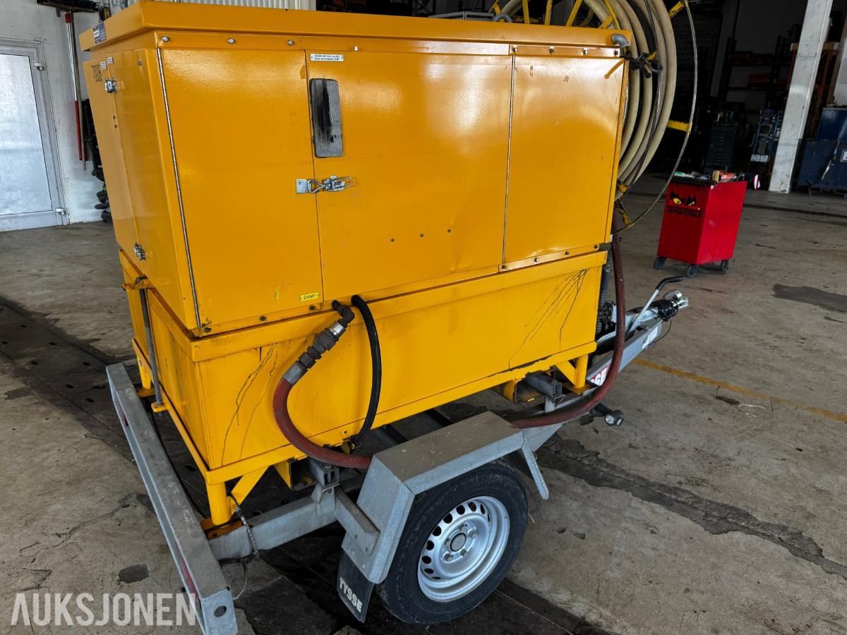 Bini 610-S damptiner med aggregat på Tysse understell.
