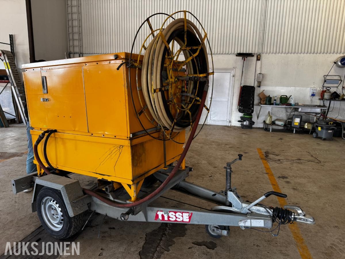 Bini 610-S damptiner med aggregat på Tysse understell.