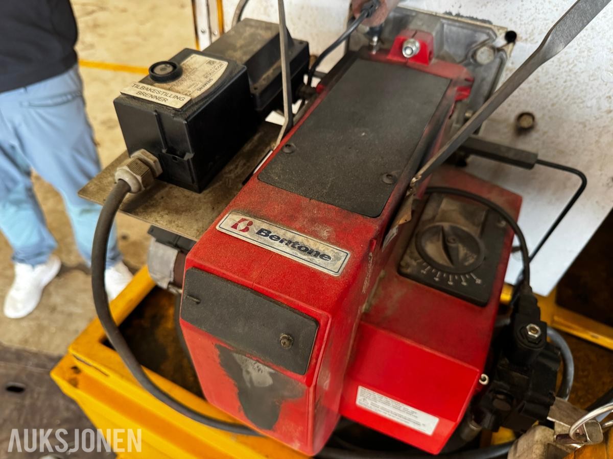 Bini 610-S damptiner med aggregat på Tysse understell.