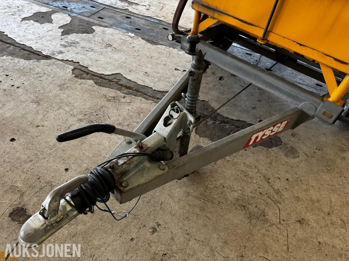 Bini 610-S damptiner med aggregat på Tysse understell.
