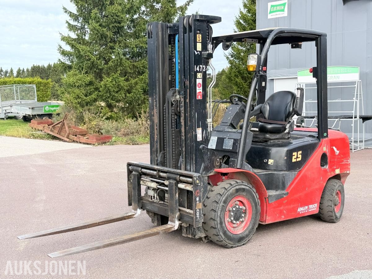 2016 Hangcha CPCD25 truck - 2500kg løftekapasitet