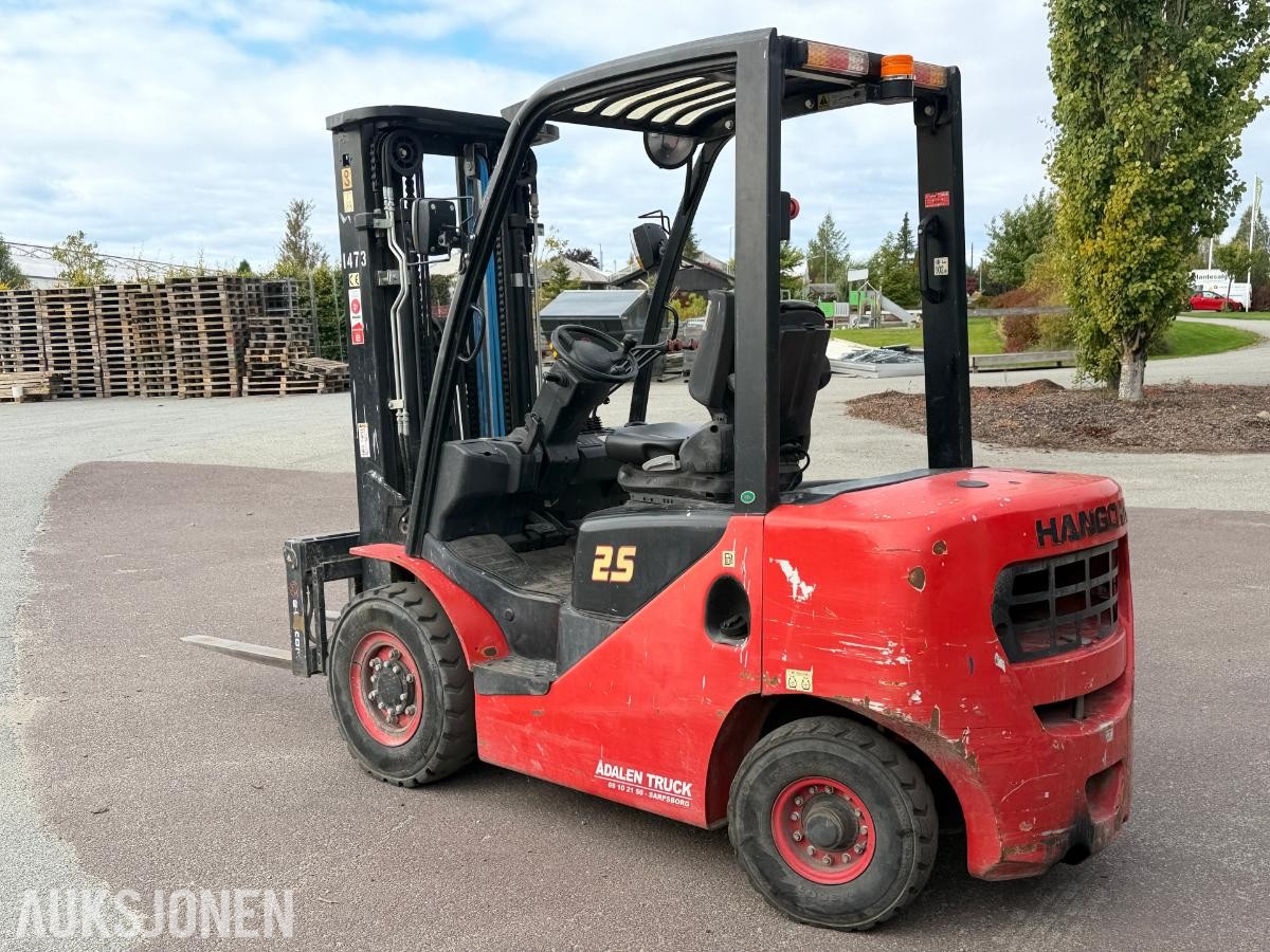 2016 Hangcha CPCD25 truck - 2500kg løftekapasitet