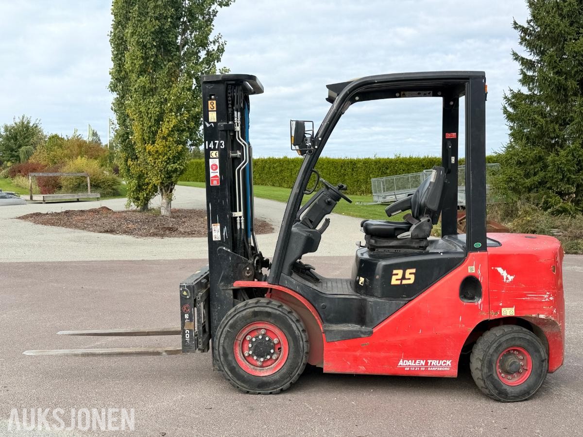 2016 Hangcha CPCD25 truck - 2500kg løftekapasitet