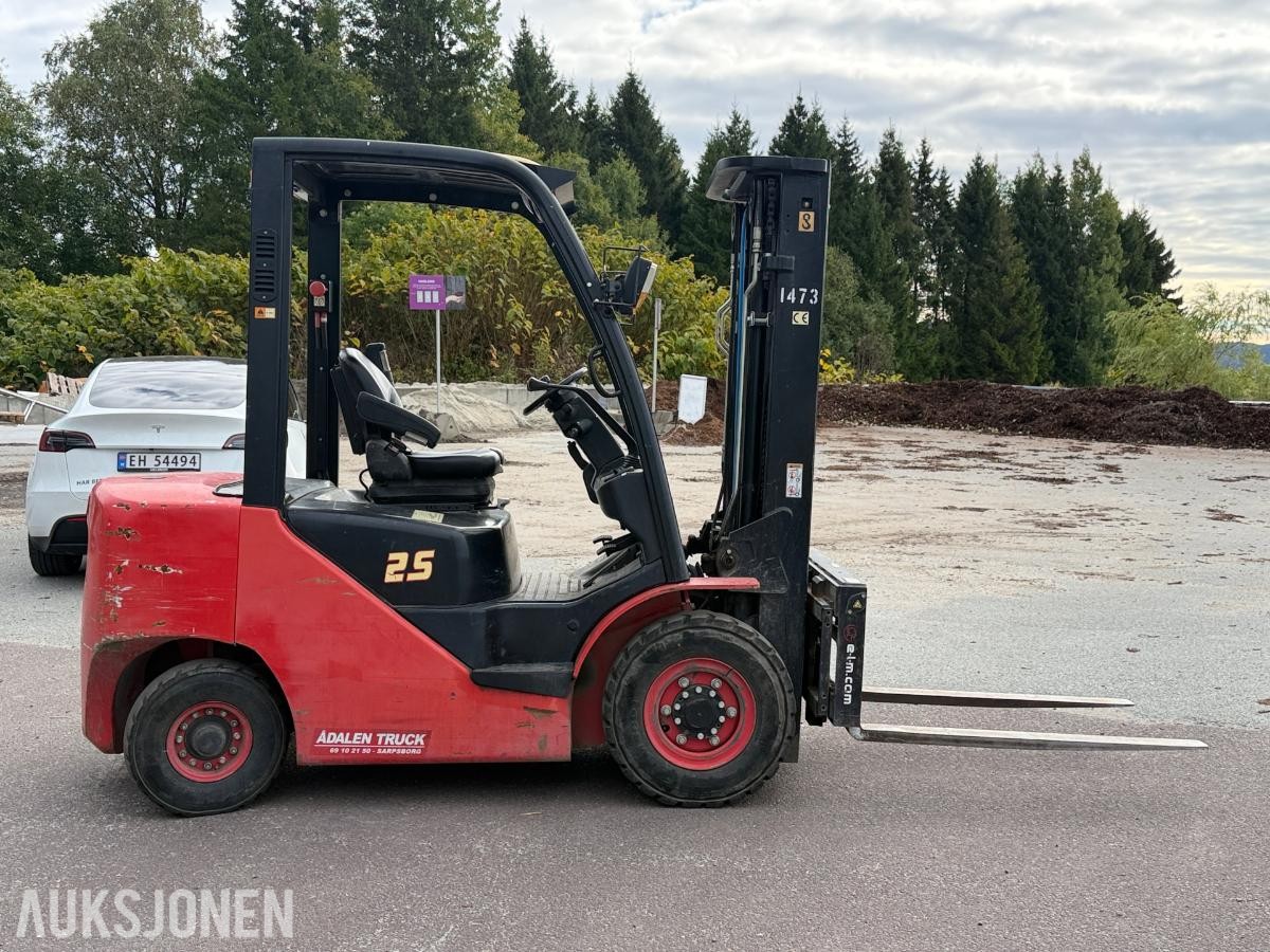 2016 Hangcha CPCD25 truck - 2500kg løftekapasitet