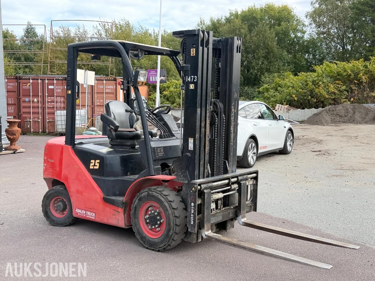 2016 Hangcha CPCD25 truck - 2500kg løftekapasitet