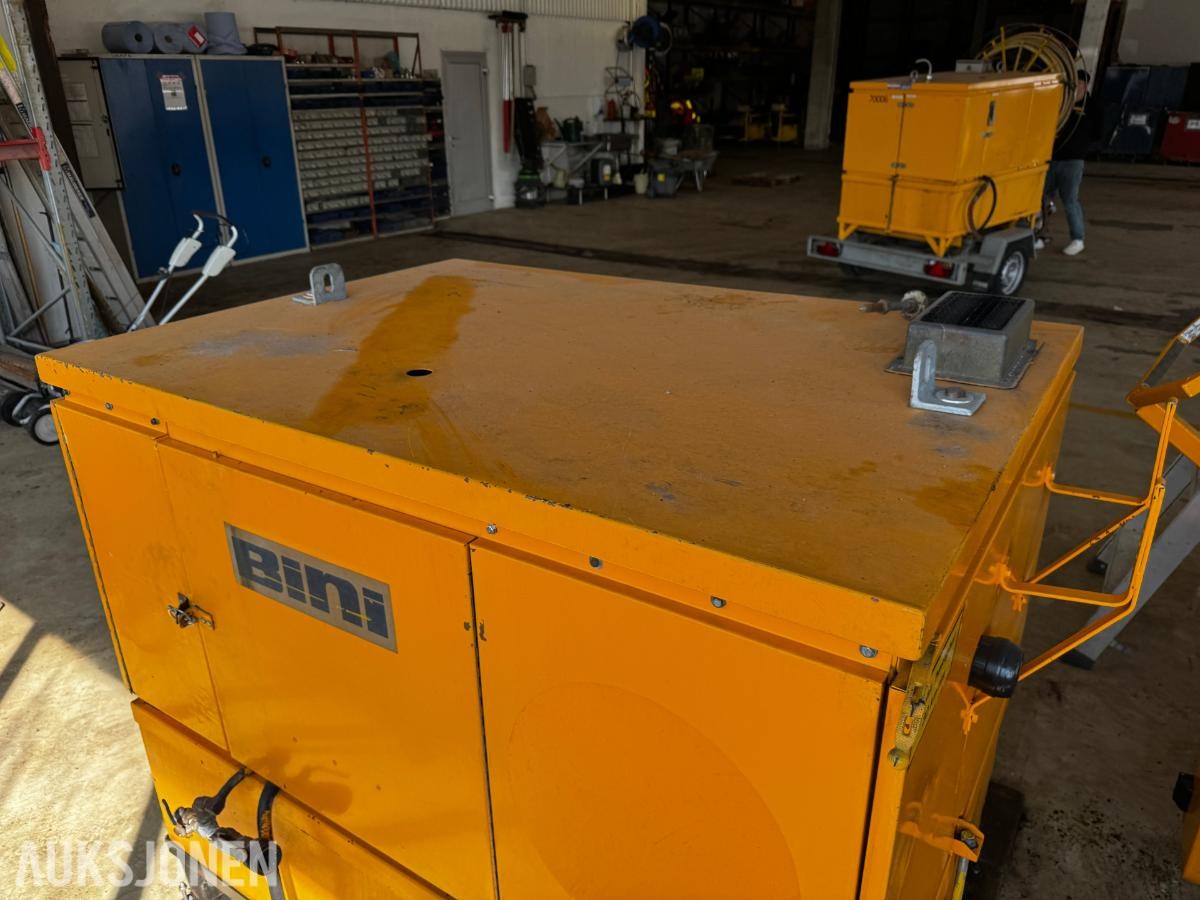 Bini 610-S damptiner med aggregat