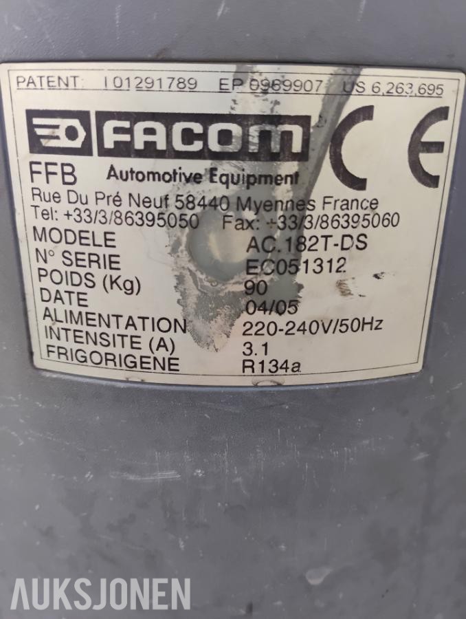 2005 Facom ac maskin 182t-ds