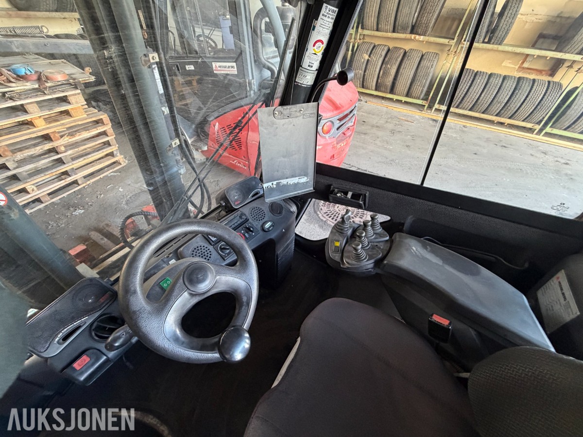 2007 Linde H40D motvektstruck, 4 000 kg løftekapasitet