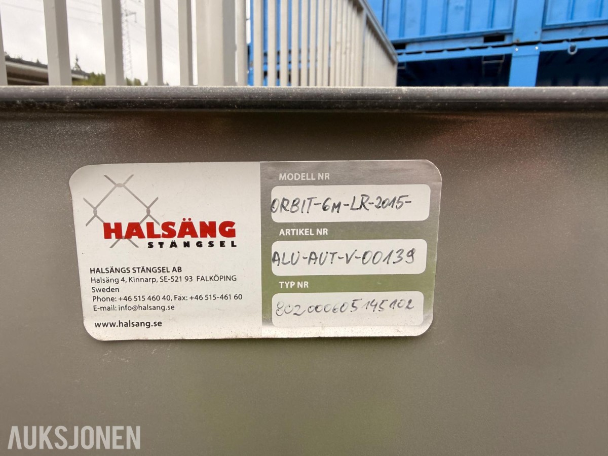 2015 FAVSANG elektrisk skyveport med adgangskontroll