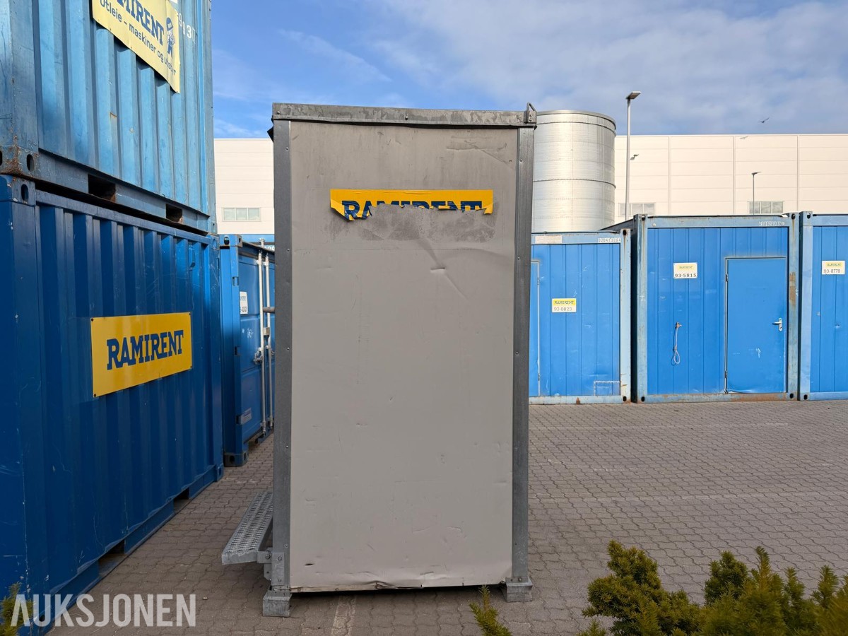 DANFO toalettkabin med servant, vanntank og varme
