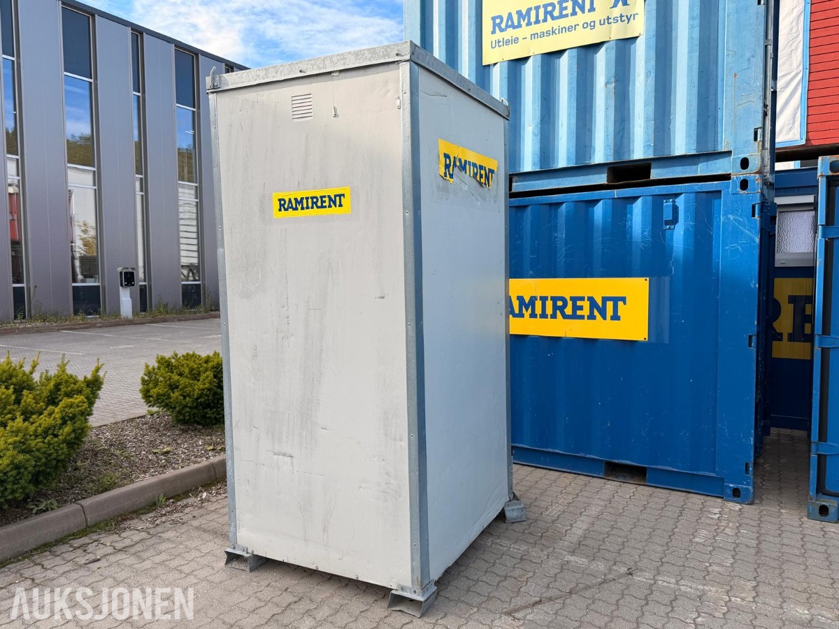 DANFO toalettkabin med servant, vanntank og varme