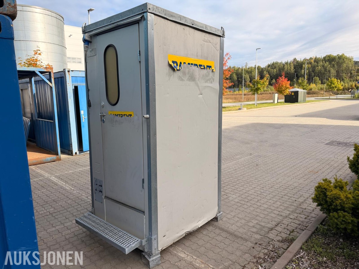 DANFO toalettkabin med servant, vanntank og varme