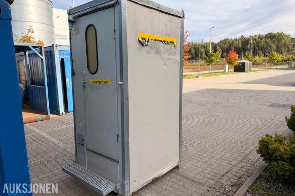 DANFO toalettkabin med servant, vanntank og varme