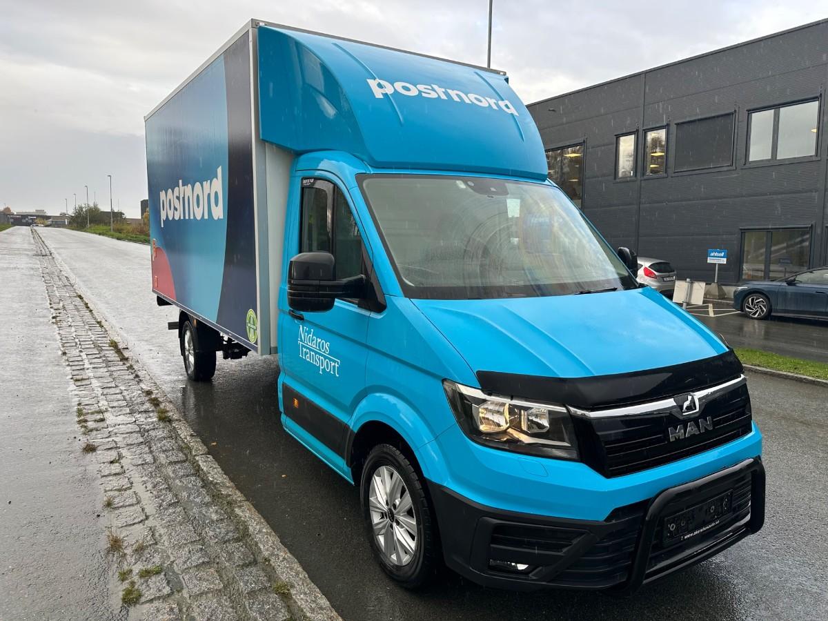 2022 MAN TGE 2.0 TDI 177HK AUTOMAT SKAP BAKLØFTER
