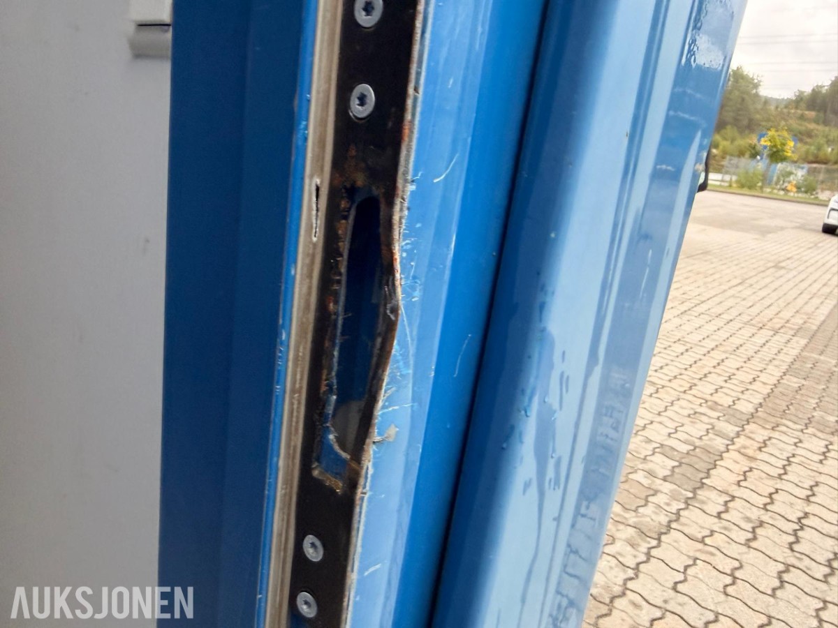 Kontorbrakke / kontormodul med strøm, varme og vinduer