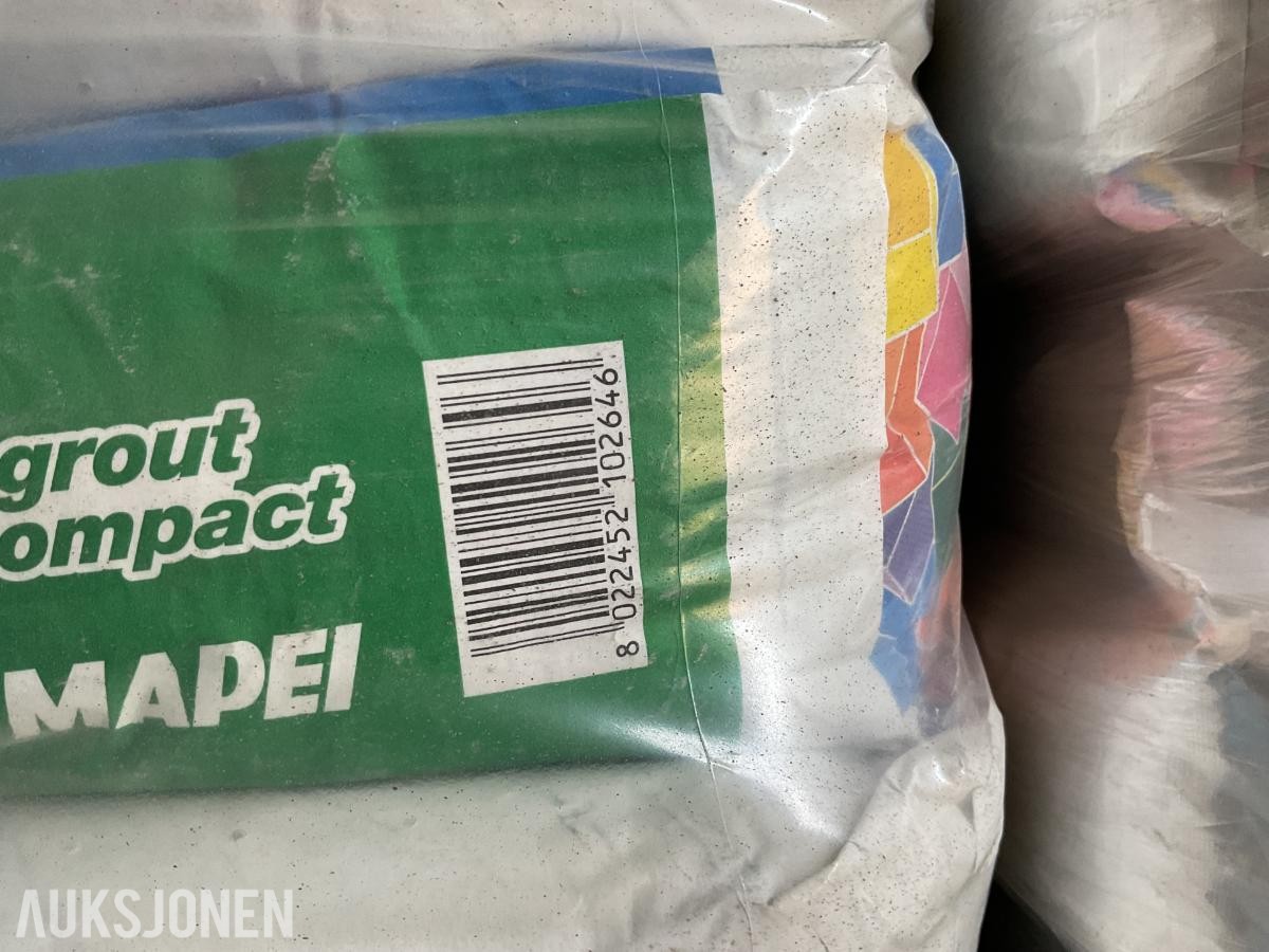 2025 Mapegrout compact - Ferdigmørtel, 1 pall