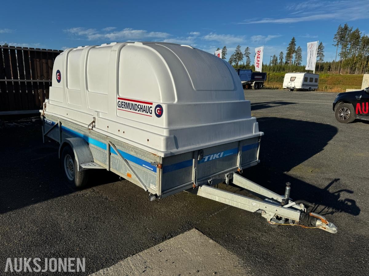 2019 Tiki tilhenger med tipp og plantopp